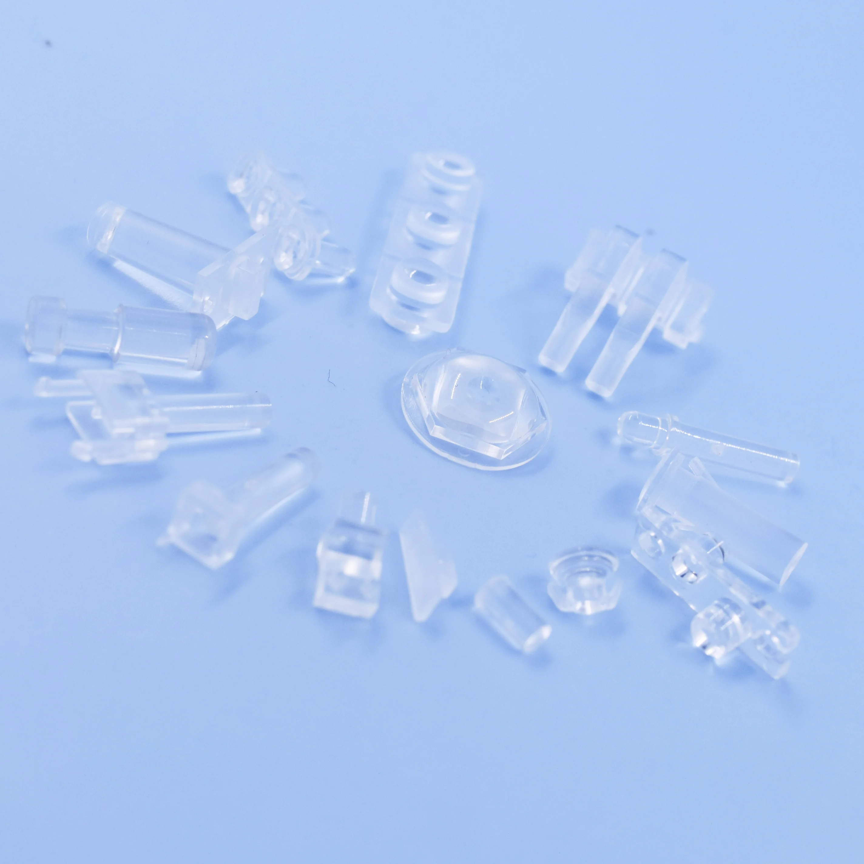 Transparent PC Material LED Light Guide Pipe - 3-Year Warranty