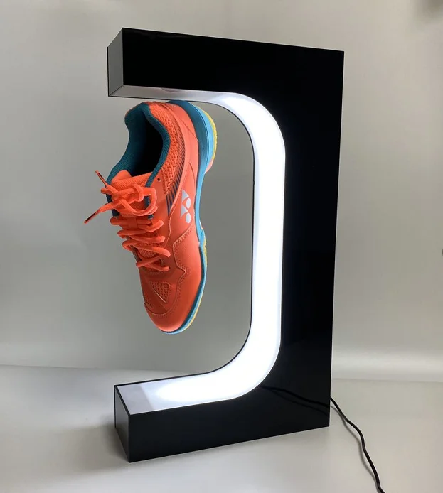 Rotation Floating Shoe Display Rotating Display Stand