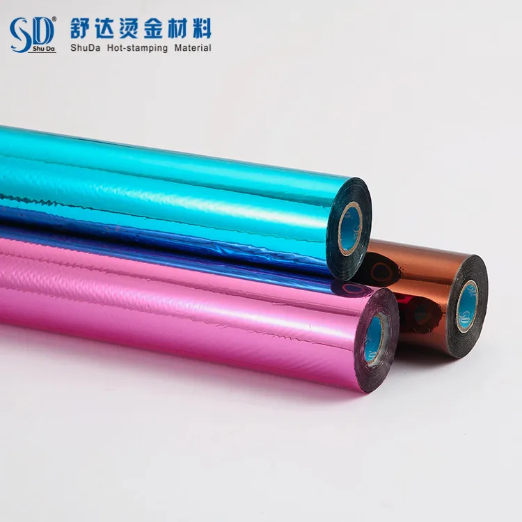 Digital Hot Foil Stamping Machine Use Multi Color Hot Stamping Foil For