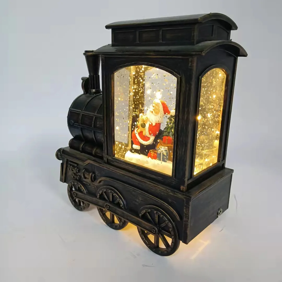 Textured Bronze Lantern Cardinals On Branch LED 12 Inch