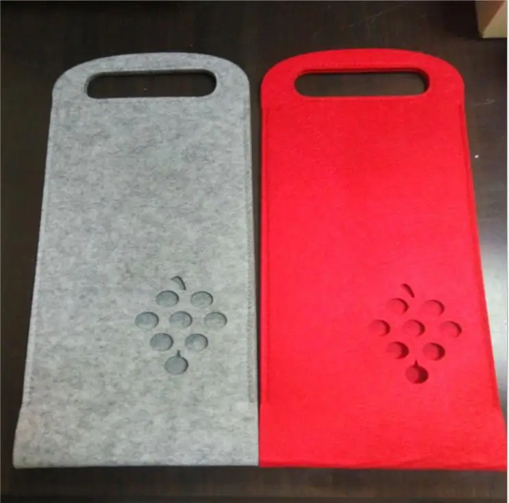 factory wholesale price plaid wine bottle bag