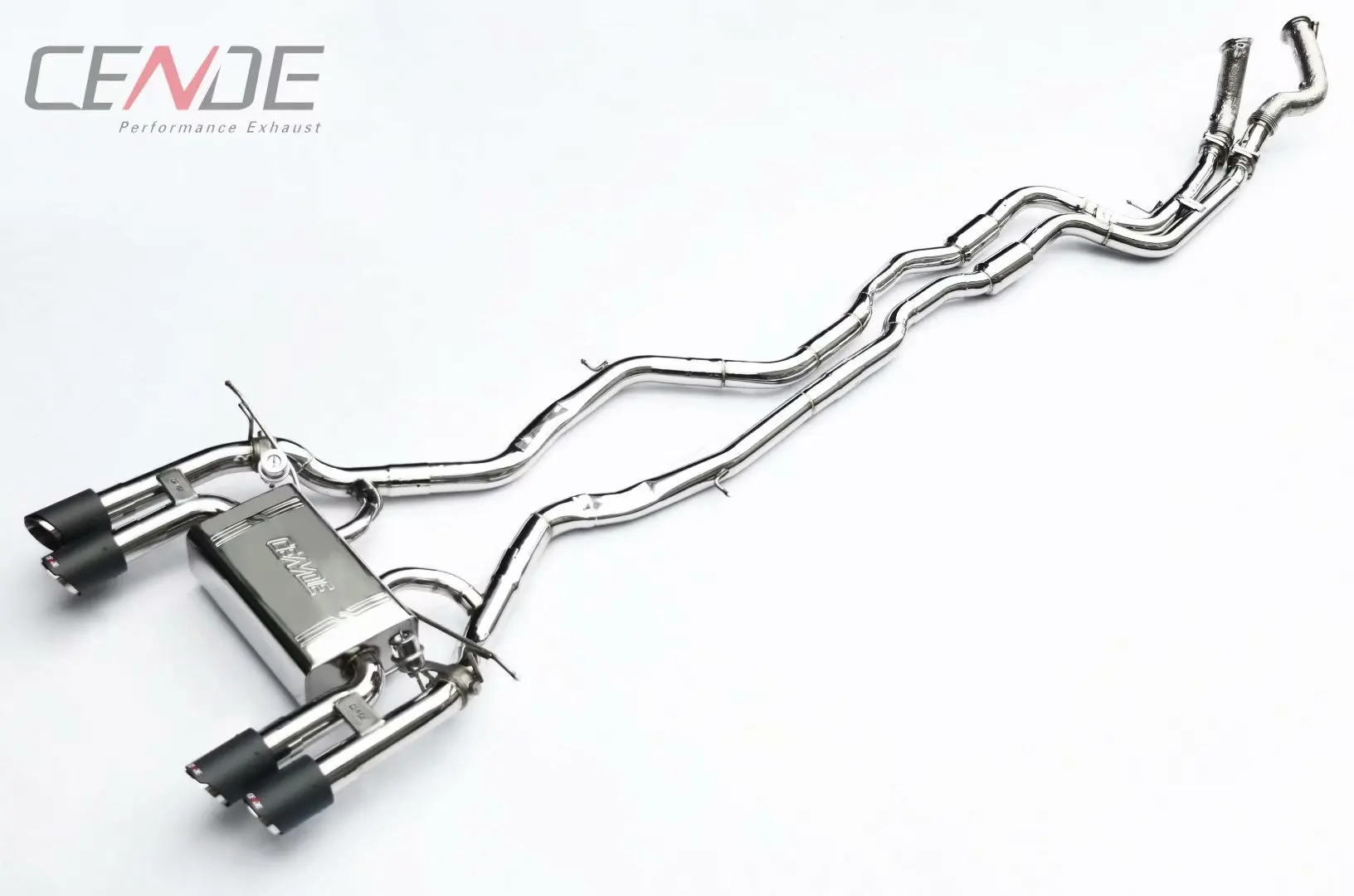 Professional Performance Glossy Tips Exhaust Valve System For Bmw M3 M4