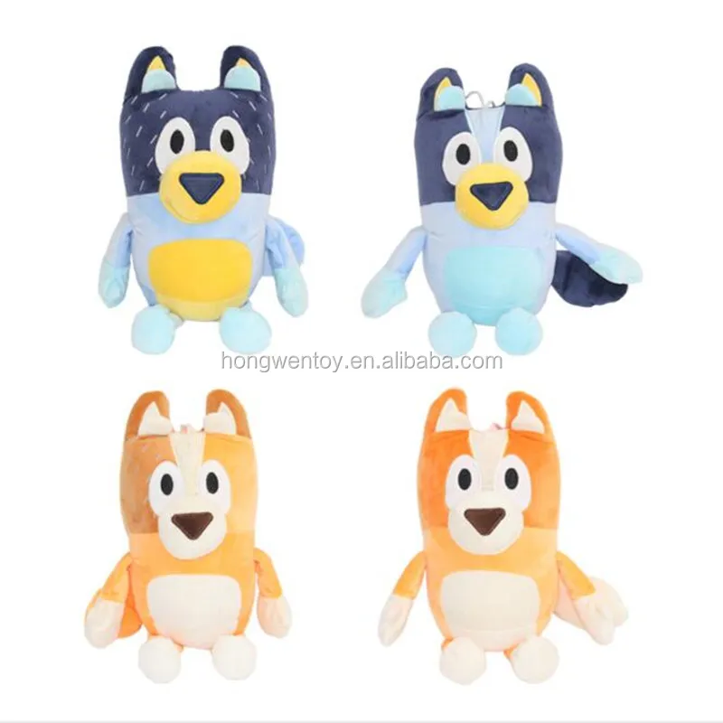 chilli and bluey plush