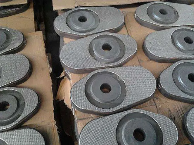 Refractory sliding nozzle Metering aluminum processing ladle slide gate plate