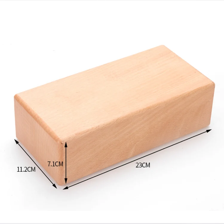 High Quality Natural Wholesale Beech Wood Yoga Block With Logo Buy