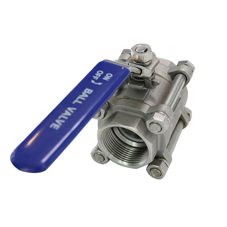 factory cheap price Chinese 3pc ball valve