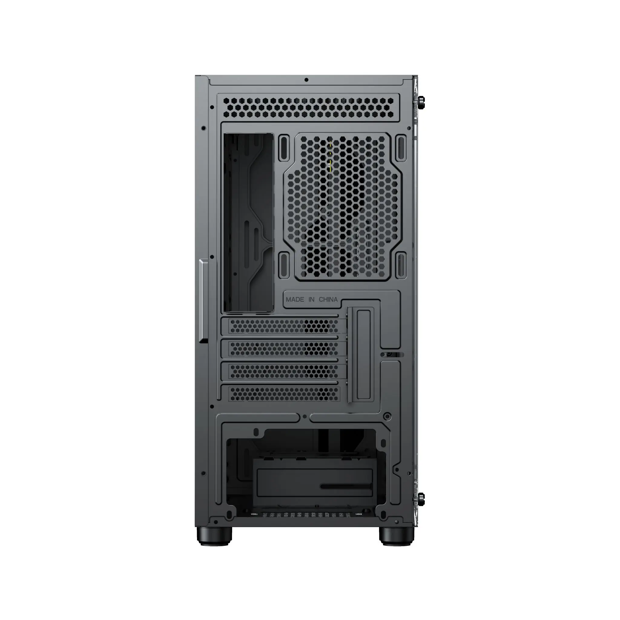 Black/white Color Gaming Pc Cases Atx/matx/itx Computer Cases For