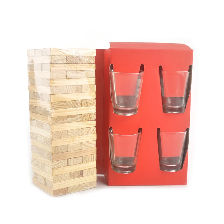 Custom Wooden Drinking Block Game Drunken Tower - Buy Drinking Block ...