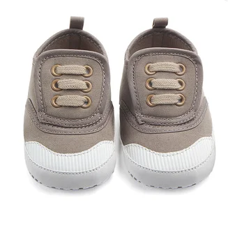 New Arrival Cotton Sole Canvas Infant Baby Shoes Unisex Walking Baby Shoes details