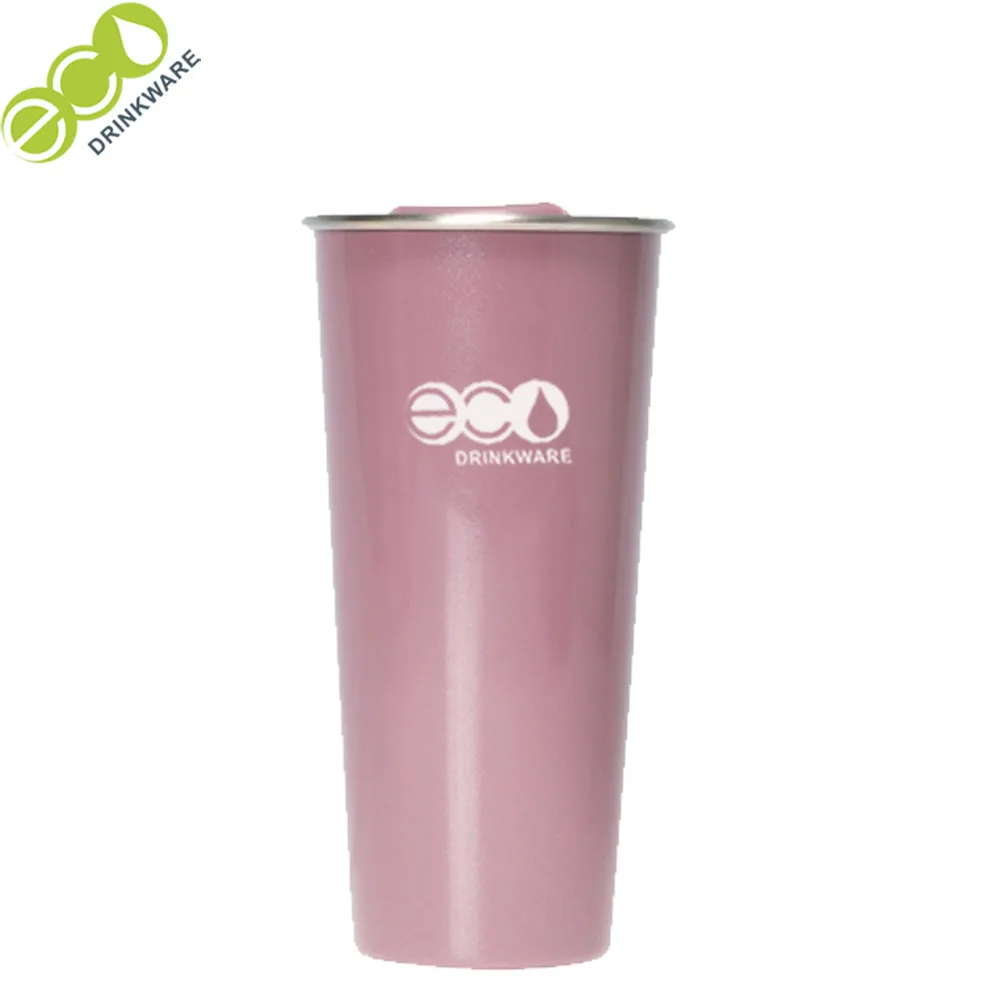 GV052 500ML eco friendly reusable tea tumbler espresso stainless steel cups in bulk coffee tumbler vacuum custom cup wholesale