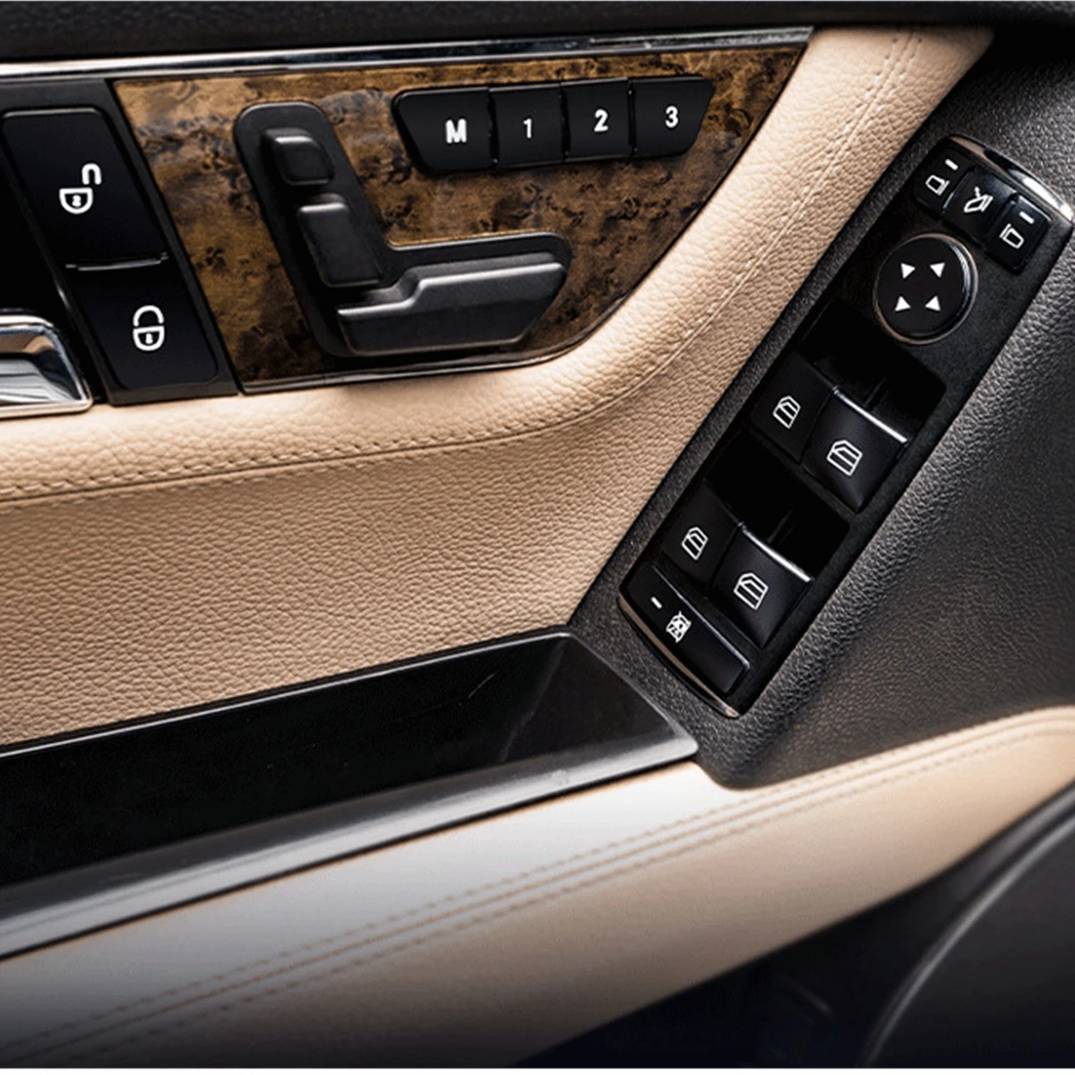 Lift Button Sticker Car Interior Window Glass Lift Button Sticker Switch Panel Lock ...