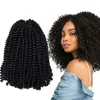 8 inch 110g factory supply ombre colors jumbo spring twist crochet braiding hair New style extensions wholesale expression