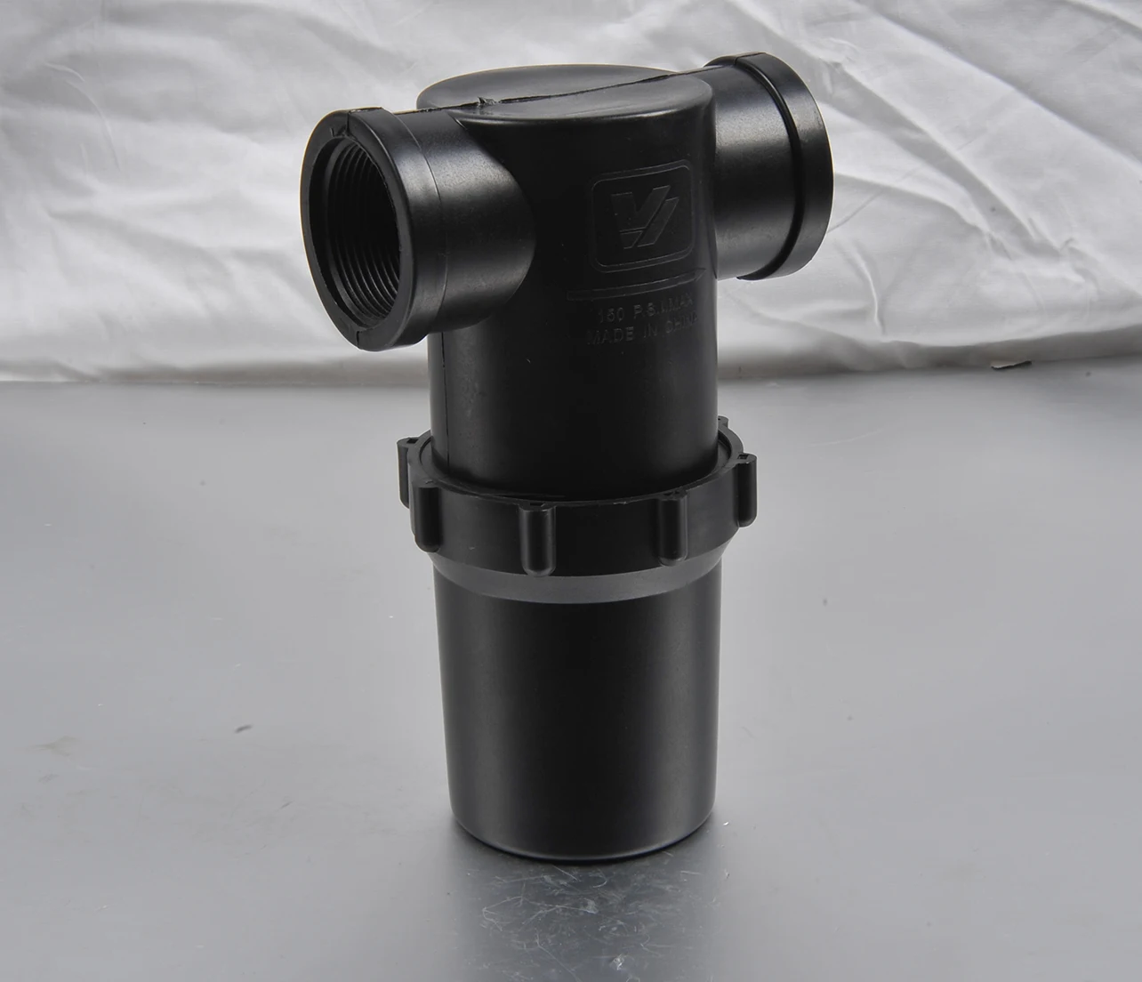 1 1/2" Plastic Pipe Fittings Female Npt Inline Water Pump Sediment