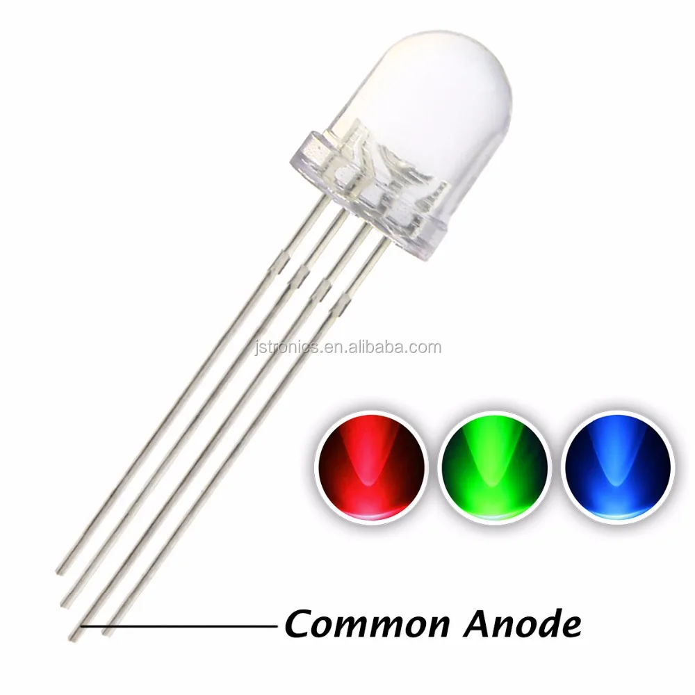 8mm rgb led bulb