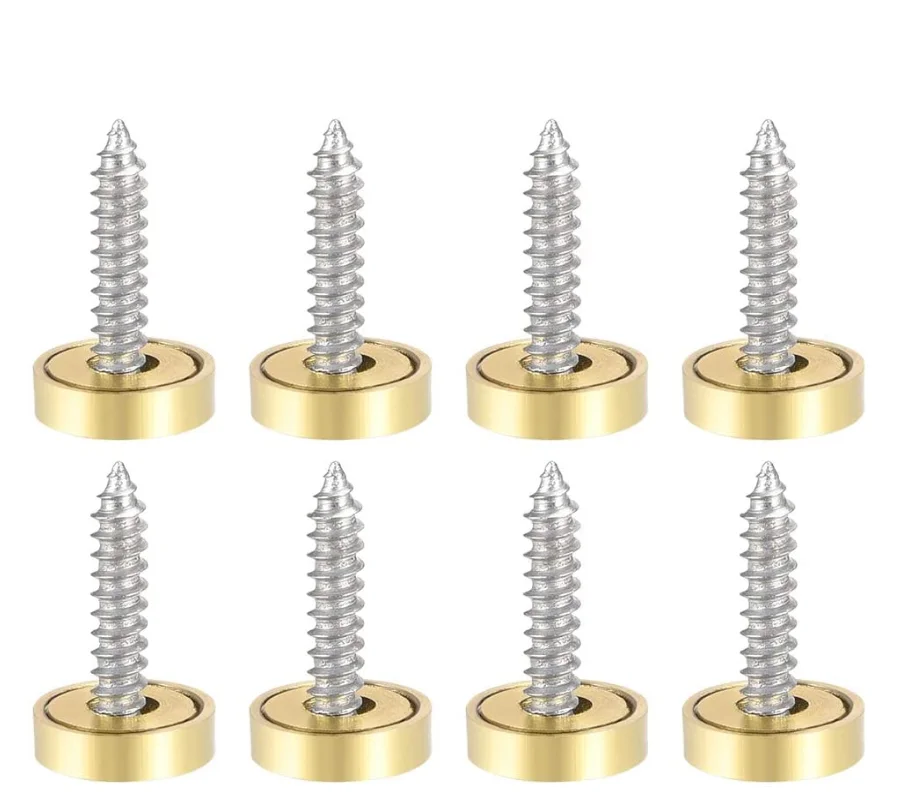 2021 Hot Sale Copper Mirror Screw Covers Decorative Copper Screw Cover