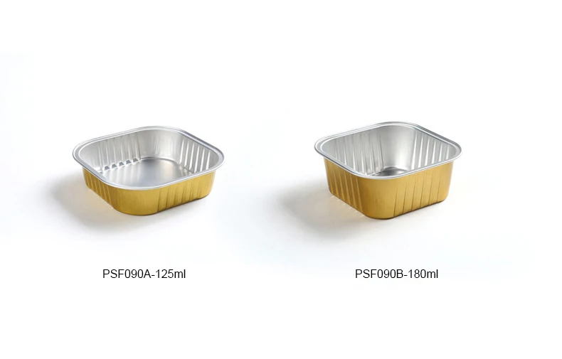 small 4oz disposable aluminium baking container