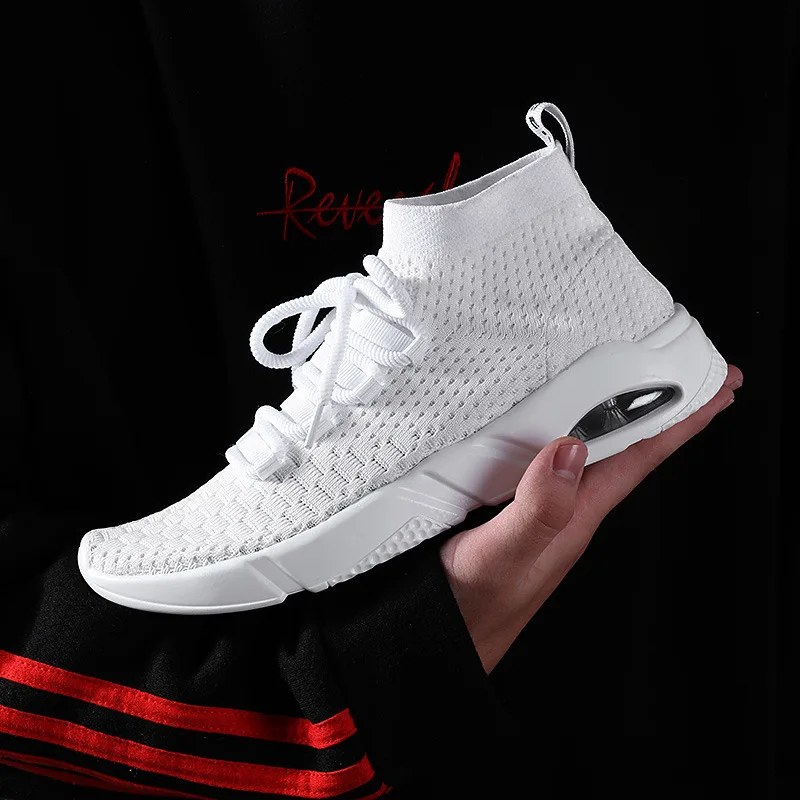 white color sports shoes