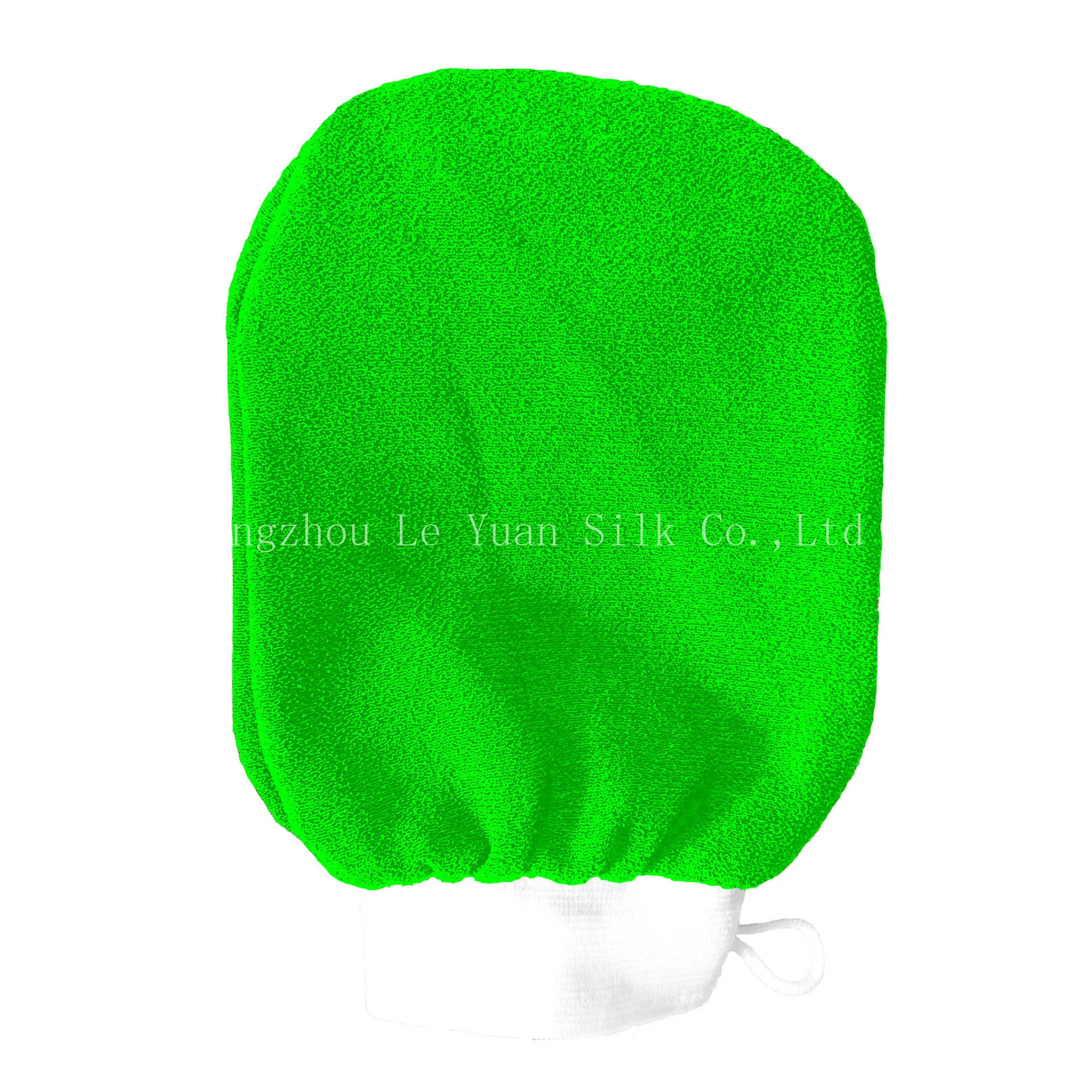 Oem Factory Exfoliating Mitt Skin Care Sponge Glove Rough Body Scrub