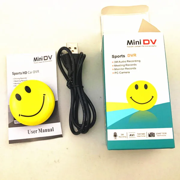 Top 10 Spy Gadget Smiley Face Pin Mini Hidden Camera & Dvr