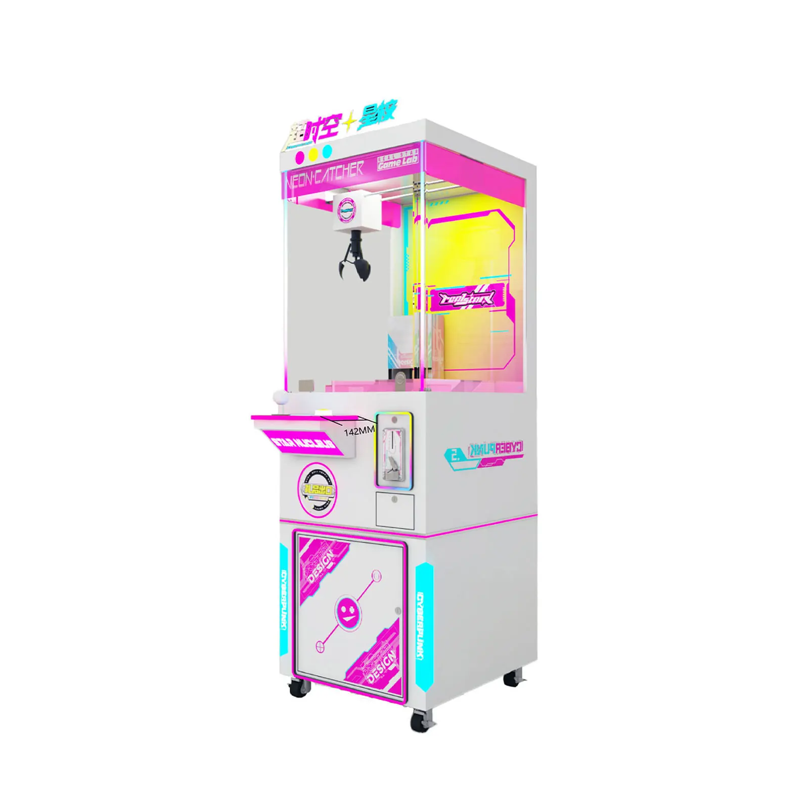 Popular Indoor Coin Operated Doll Toy Vending Arcade Claw Machine Prize Gift Arcade Claw Grab Crane Machine for Amusement Park supplier