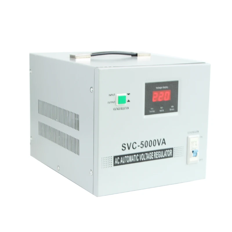 5kva 5000va Solid State Voltage Stabilizer/regulator For Home Washing