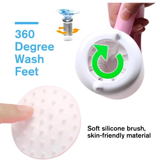 Pet Feet Cleaning Soft Paw Foot Brush Dirty Feet Washing Pet Cleaning ...