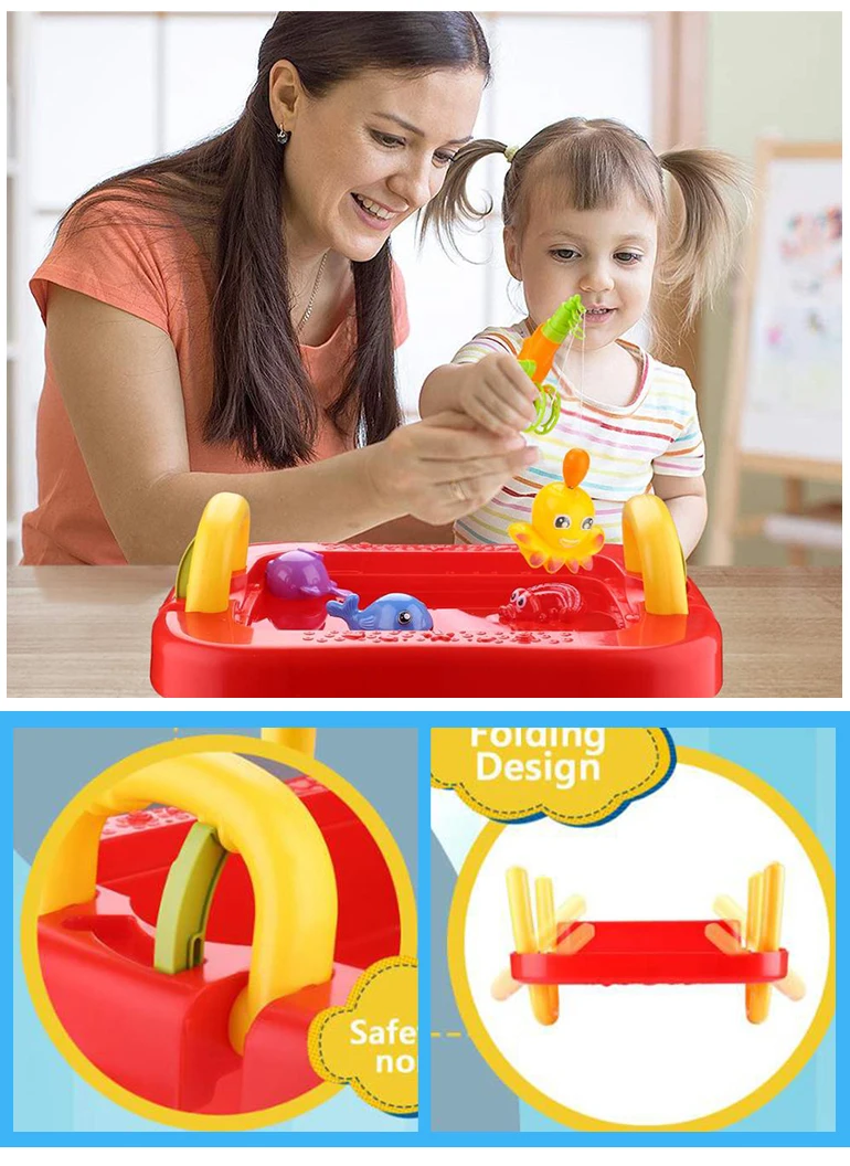 Intelligent outdoor sand table set plastic fishing game toy for kids.jpg