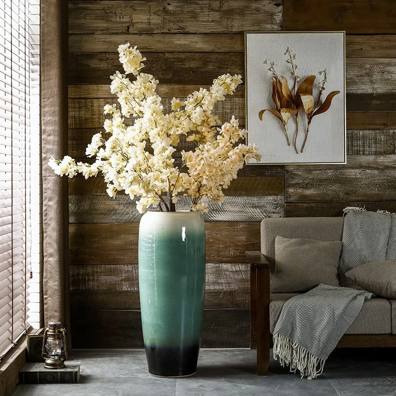 Home Decor Modern Large Decorative Standing Tall Floor Vases Big