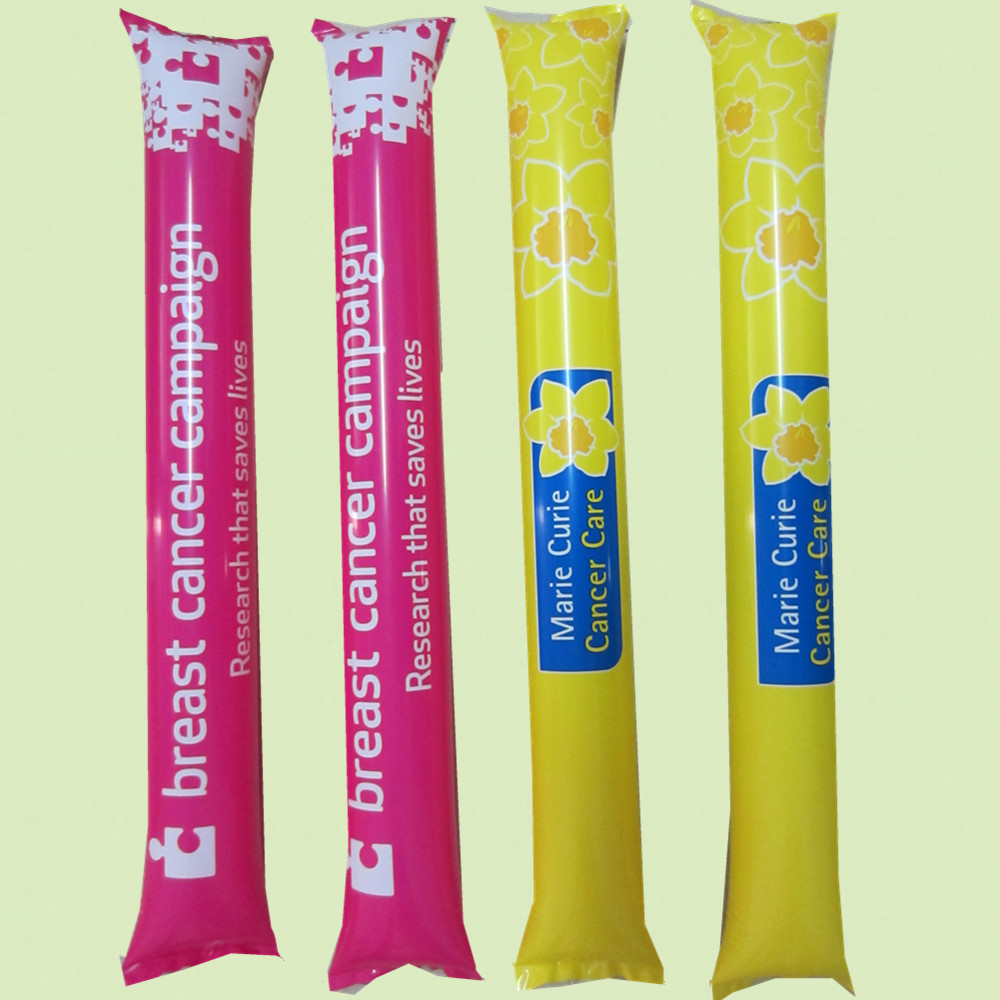 
Customized noise stick/bang bang stick/Inflatable Cheering Stick 