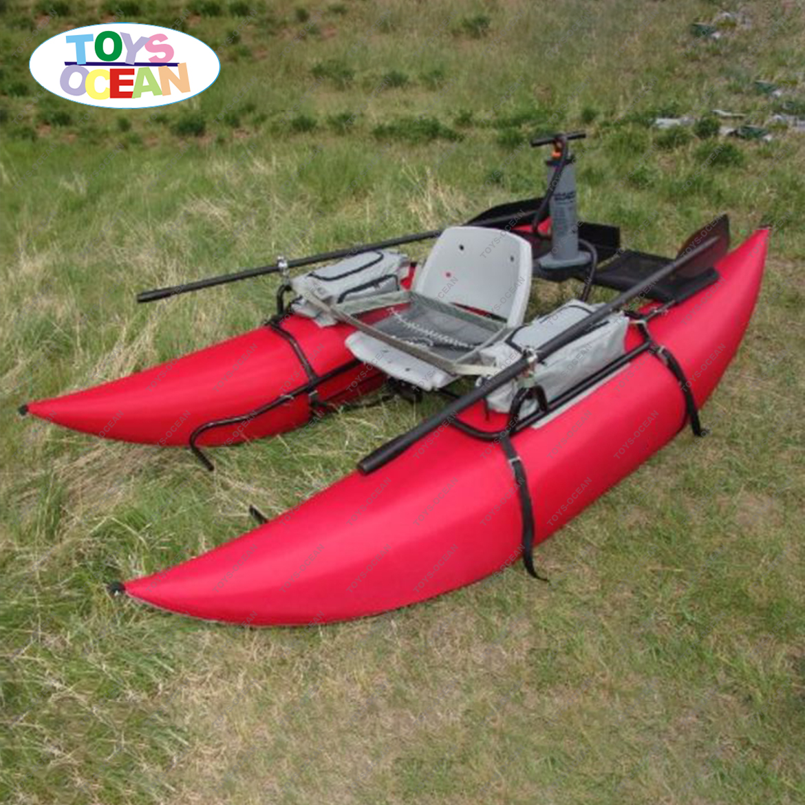 Newest Design Mini Inflatable Kayak Banana Floating Buoy Water