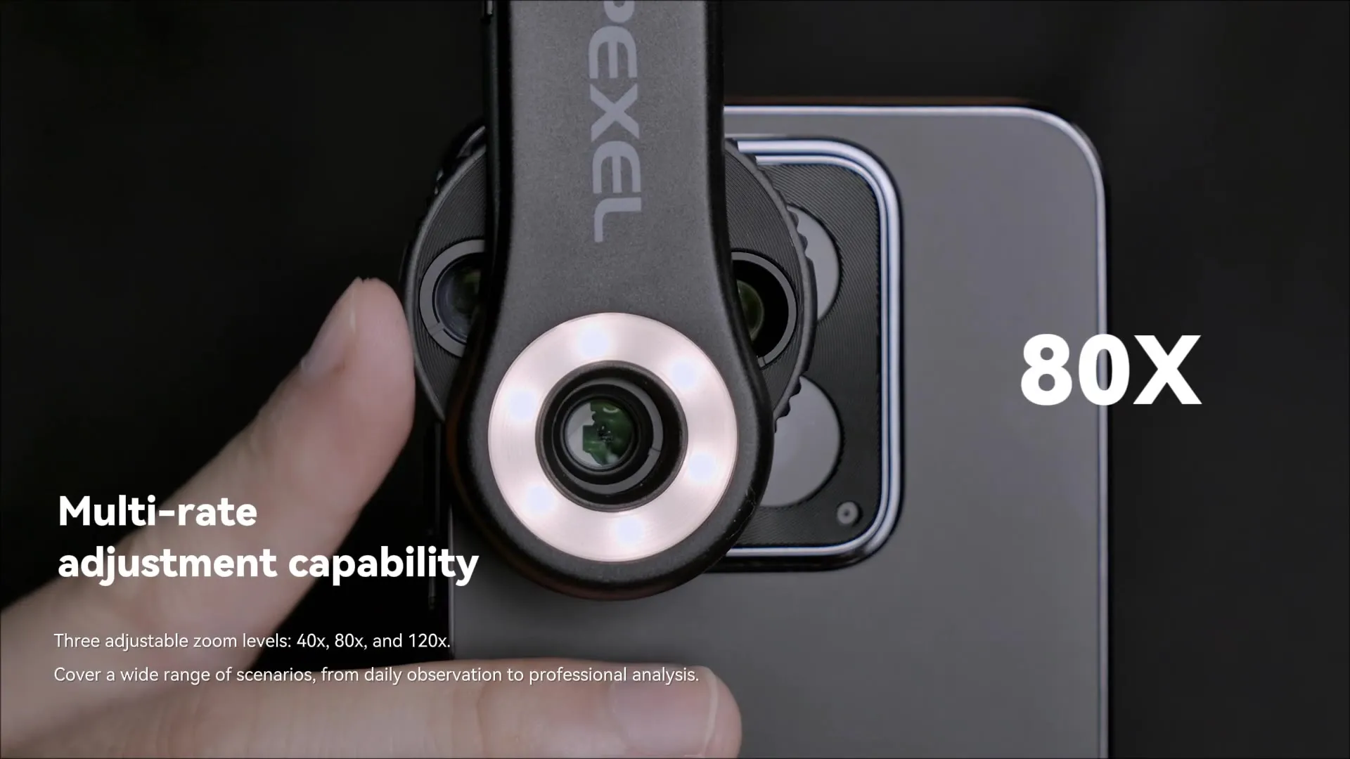 Apexel 150X Telephoto Lens - Elevate Your Smartphone Photography