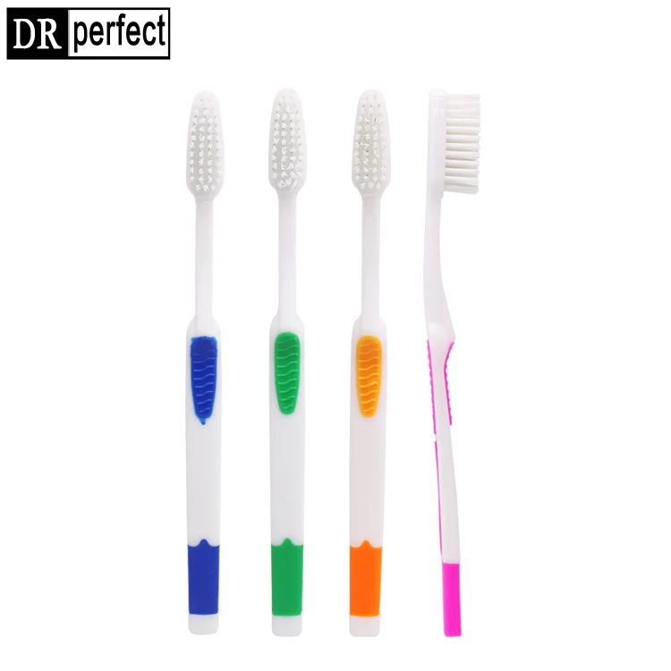 New Design Plastic Adult Toothbrush Thin Long Handle Toothbrush Soft ...