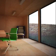 Galvanizar o a&ccedil;o &agrave; prova de fogo do windows triplo esmalte vidro da t&ecirc;mpera de vidro janelas fixas