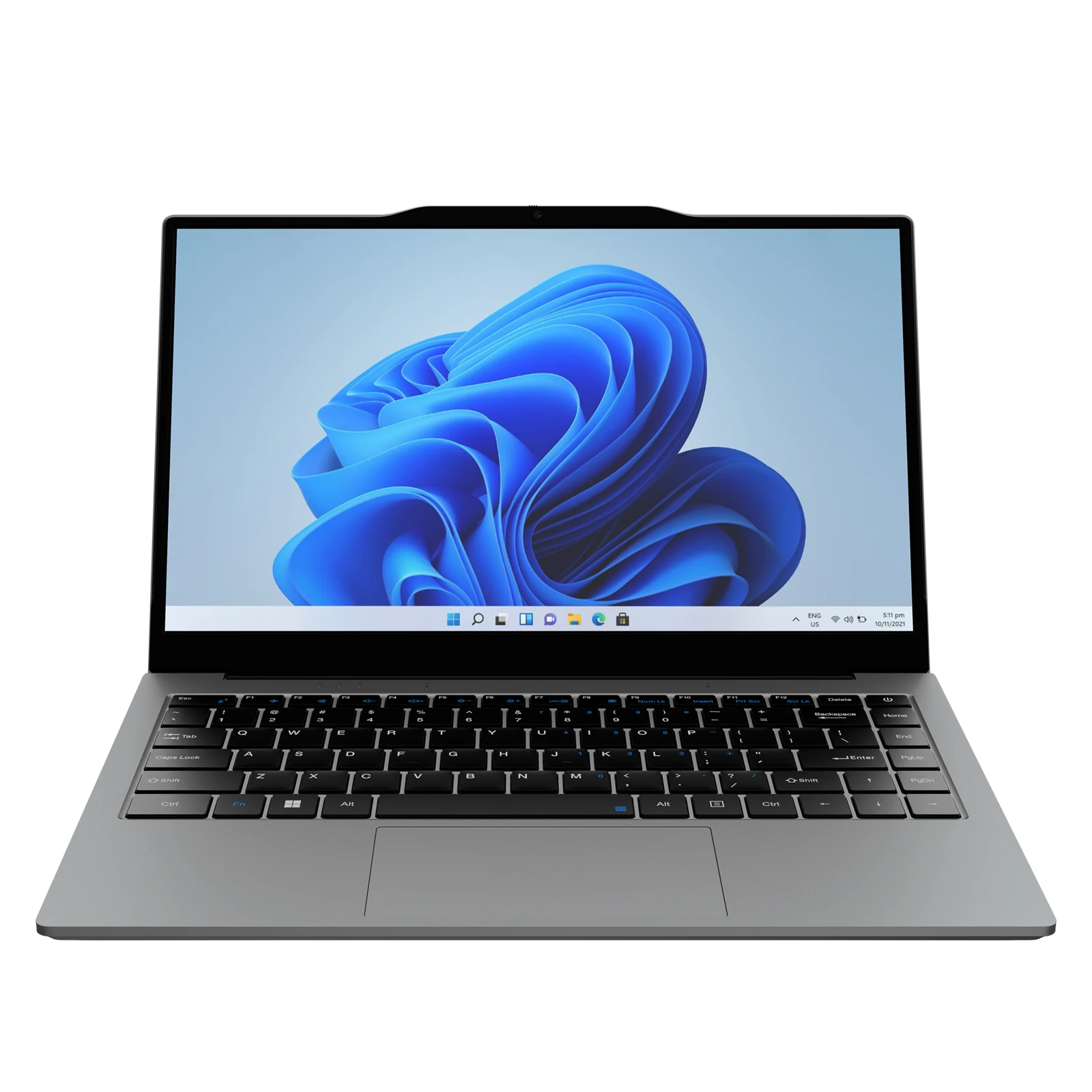 Side-by-side comparison of modern 14-inch and 15-inch laptops showing ultra-thin bezels and uniform chassis depth