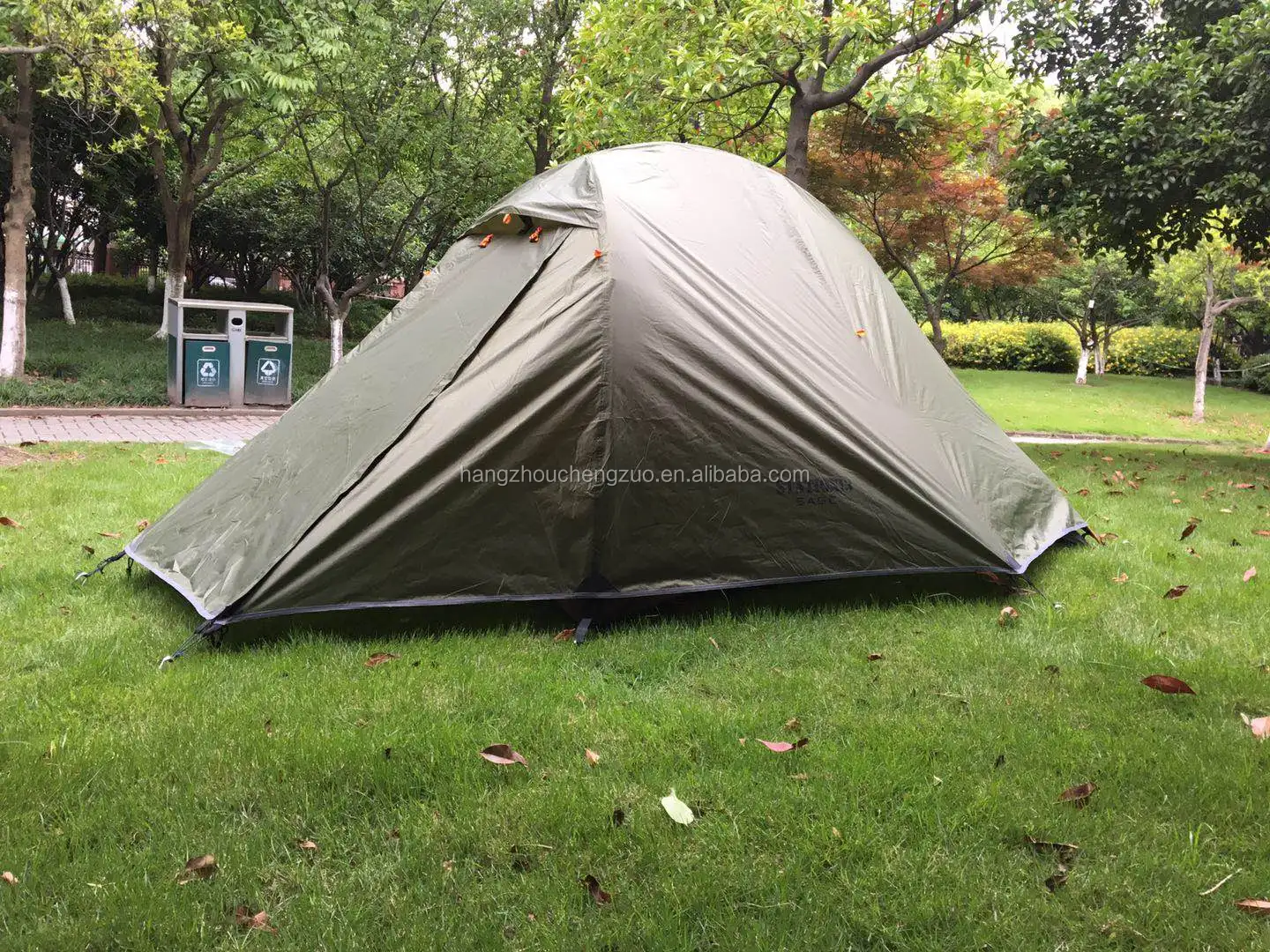 CZX-298 Army Green2 Person Nemo Hornet Ultralight Backpacking Tent,Nemo 2 Person tent can customize color and logo as needs
