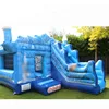 Inflatable Frozen bouncy castle slide / Frozen inflatable bouncer slide combo