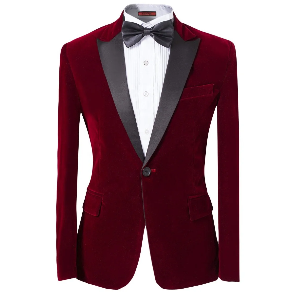 2019 new style modern fit men casual jackets blazer velvet suit made in china