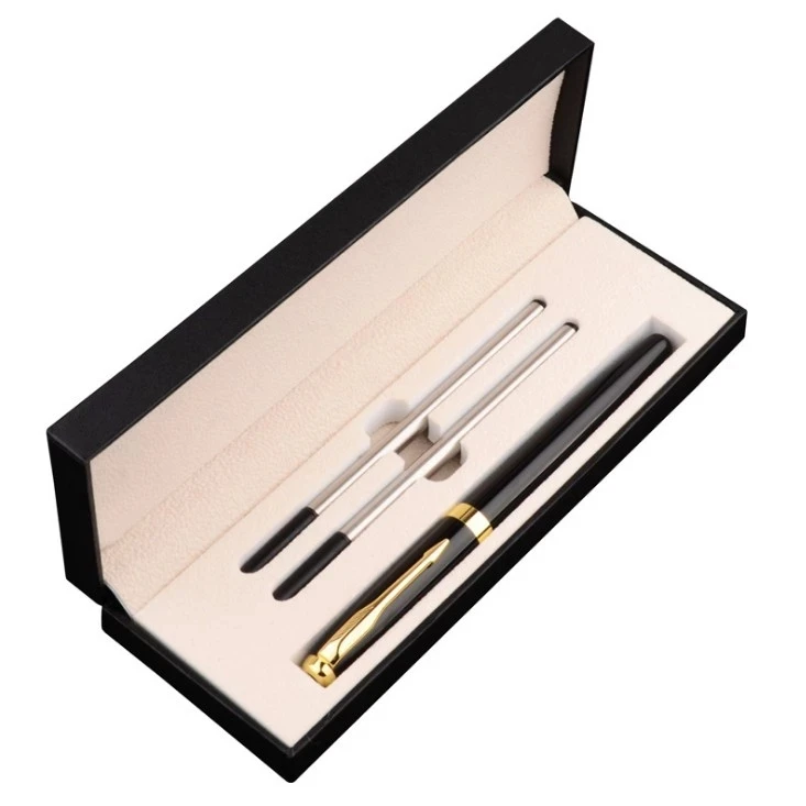 Luxury Rollerball Pen Set-black Lacquer Gold Rollerball Pen-best Pen ...