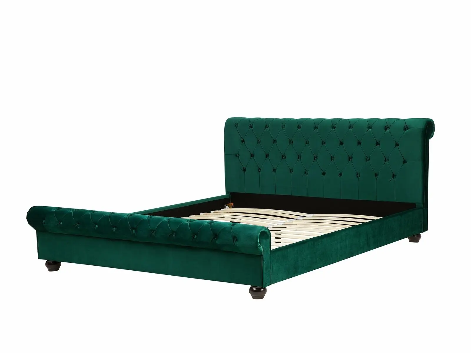 green super king bed frame