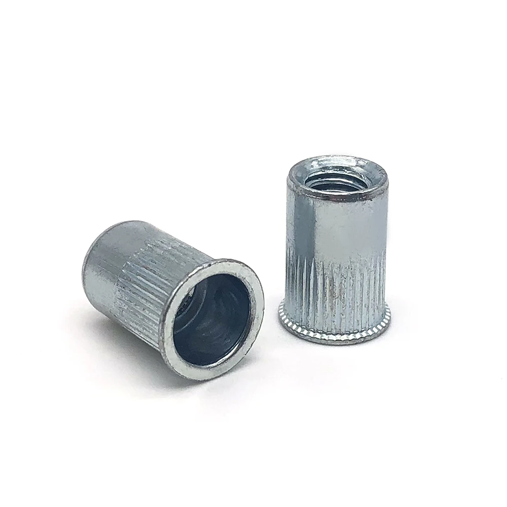 A2 A4 Stainless Steel M6 M8 Open Closed End Flat Head Rivet Nut Hex