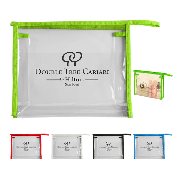 Transparent Cosmetic Bag Recycled Plastic Pvc Cosmetic Bag Clear Buy