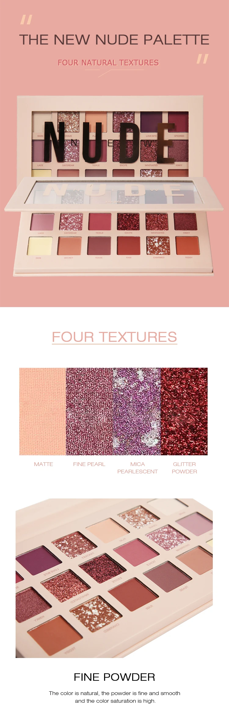 vegan pigmented eyeshadow palette