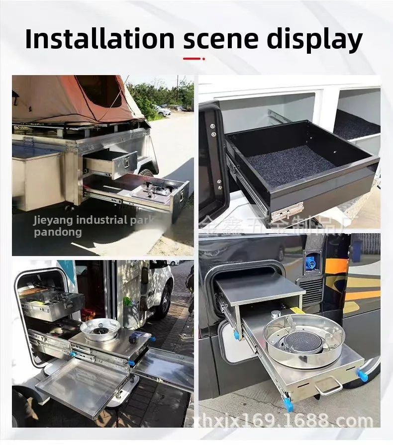 76 mm Autogrimido de servicio pesado de triple de triple de tres secciones de 