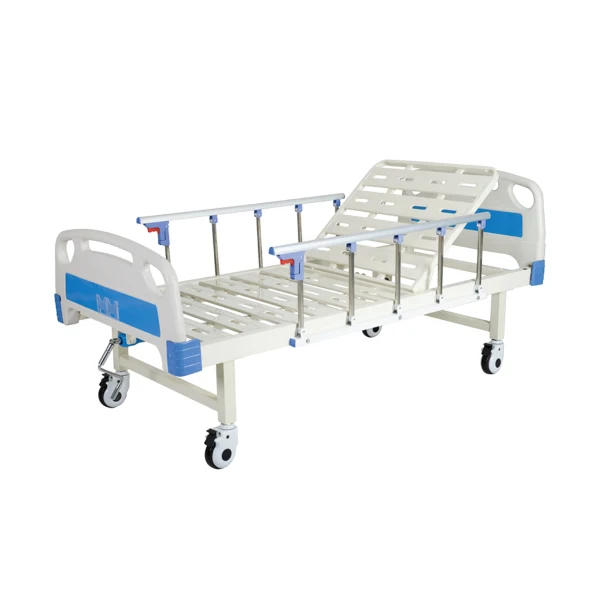 Manual Adjustable Medical Hospital Bed With Rails For Sale Buy