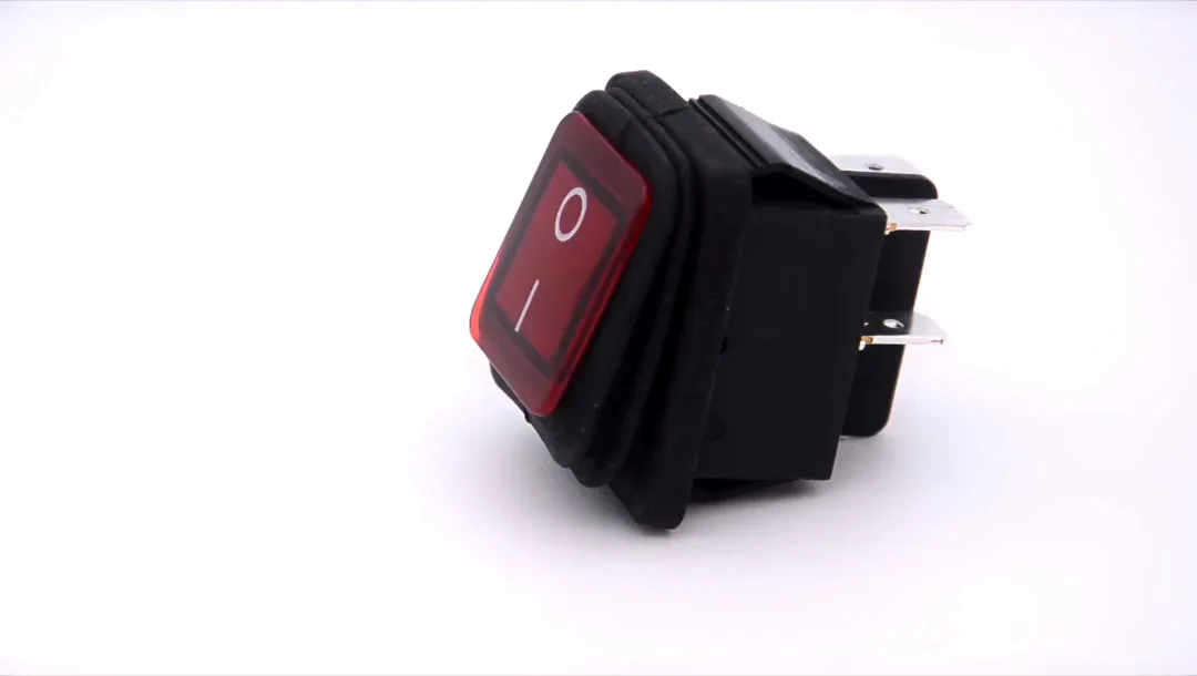 Kcd2 10a 250v Double Pole Triple Throw On Off On Electronic Rocker