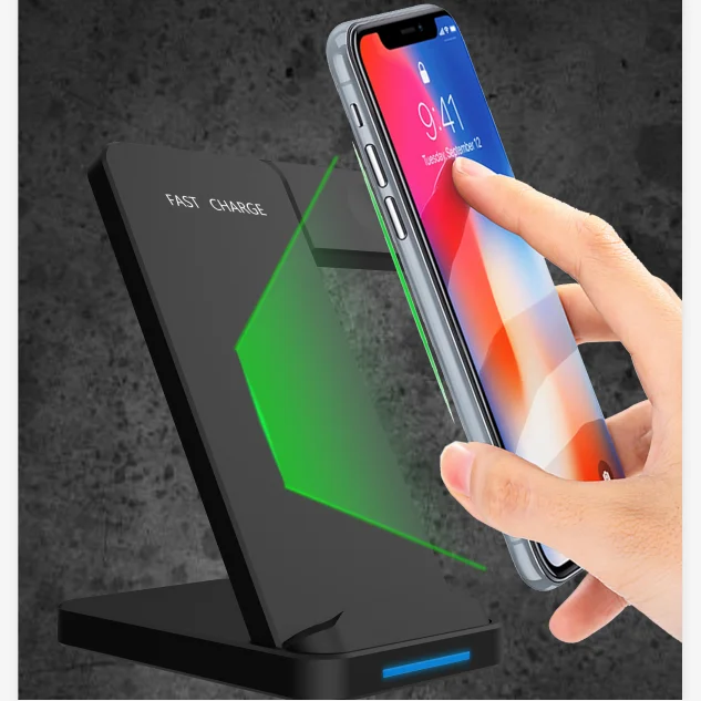 2 in1 Wireless Charger Dual Charging Units For smartwatch wireless charging stand