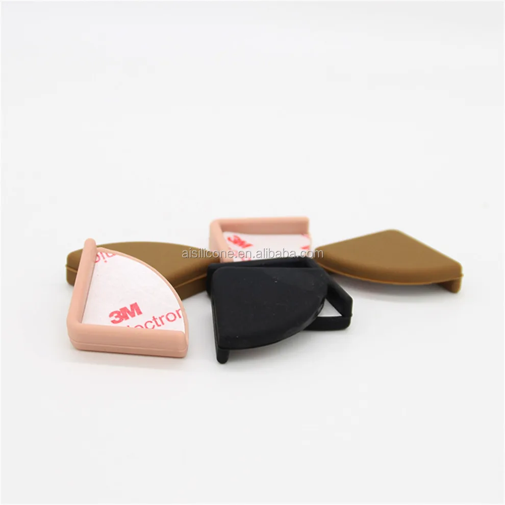 Self Adhesive L Shape Glass Table Sharp Edge Corner Furniture Rubber