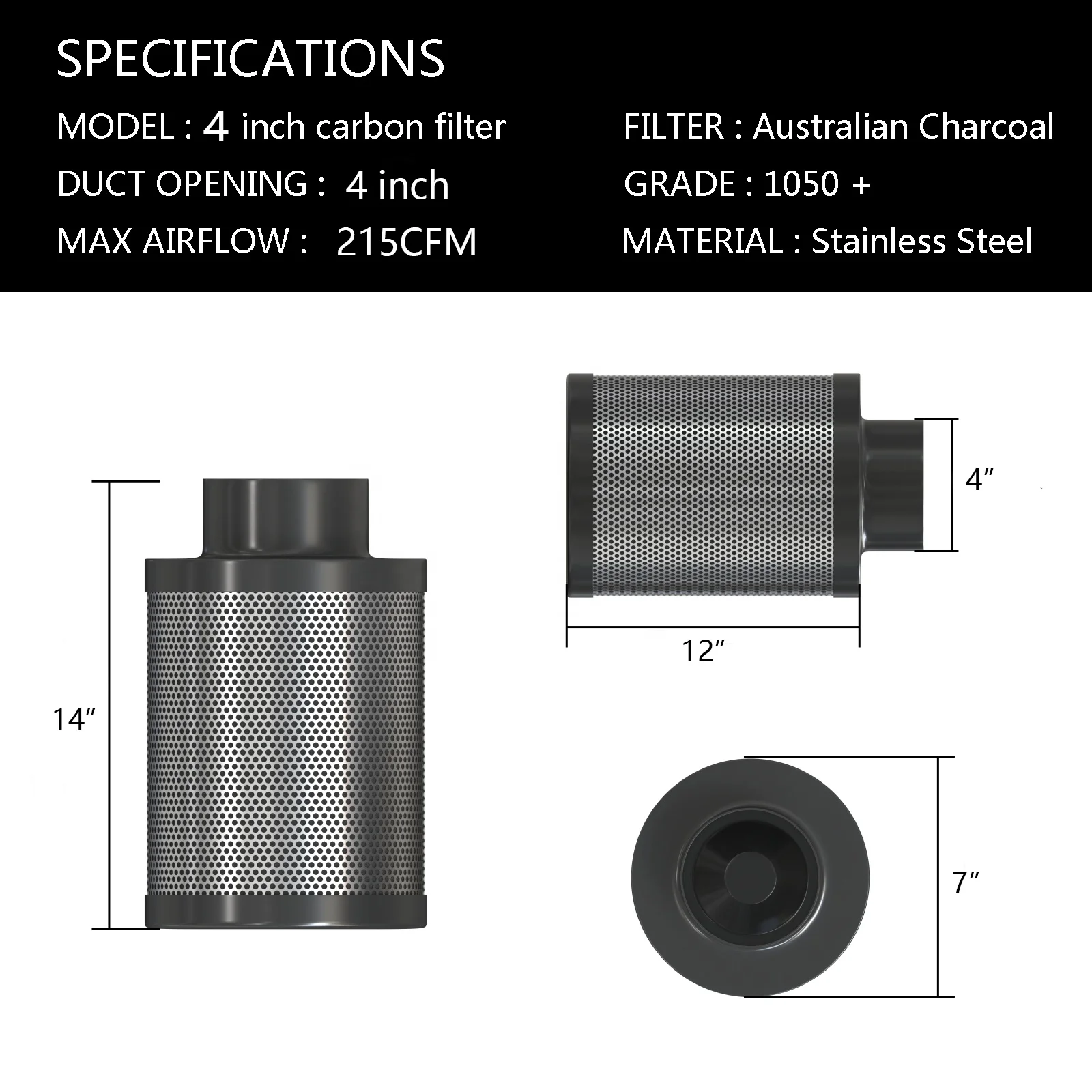 Duct Fan, 180, AC 220V~240V, 830CFM - detail 14