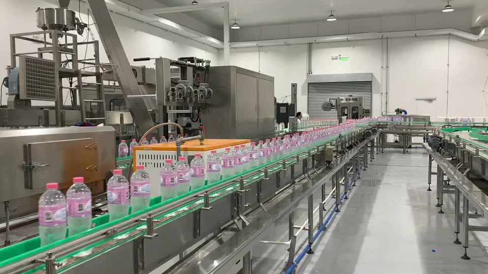 Plastic Bottle Air Conveyor For Carbonated Beverage Filling Production