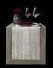 LED Color Changing Luminous fiber optic fabric Table Runner